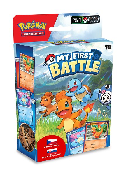 Pokémon TCG: My First Battle CZ/SK - Varianta: Squirtle a Charmander