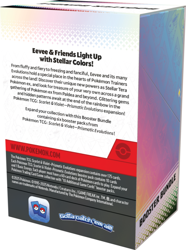 Pokémon TCG: SV8.5 Prismatic Evolutions - Booster Bundle