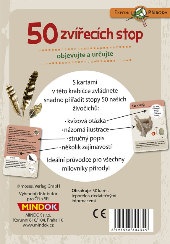 Expedice příroda: 50 zvířecích stop