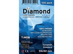 Obaly na karty Diamond Blue (59x92 mm)