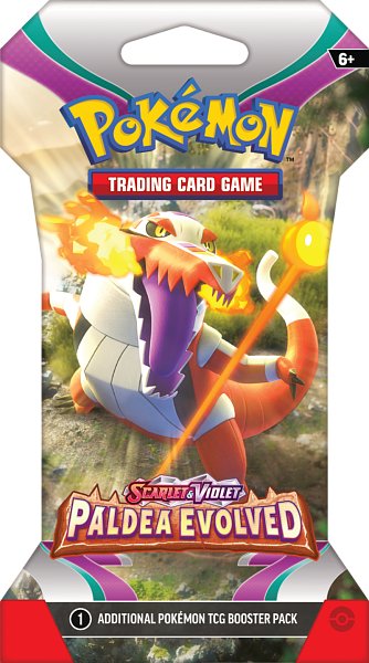 Pokémon Scarlet & Violet Paldea Evolved Blister Booster