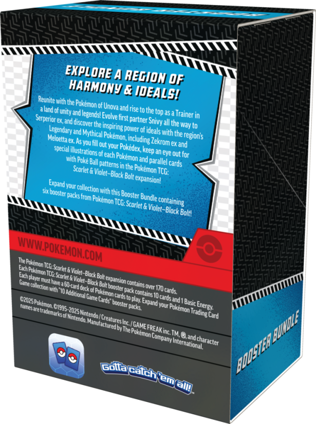 Pokémon TCG: SV10.5 Black Bolt - Booster Bundle