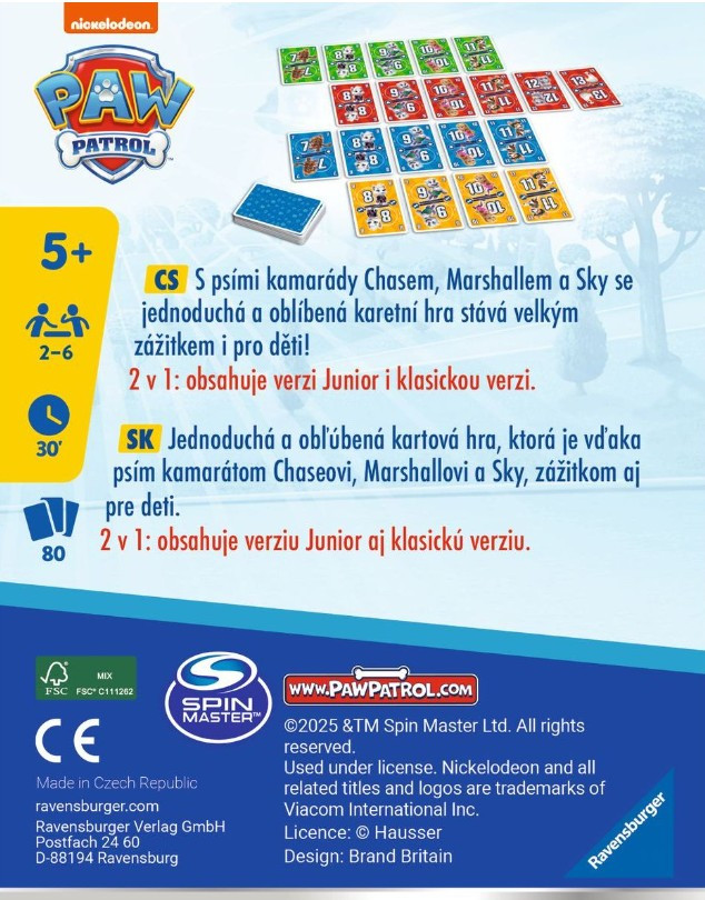 Jedenáctka junior - Tlapková patrola